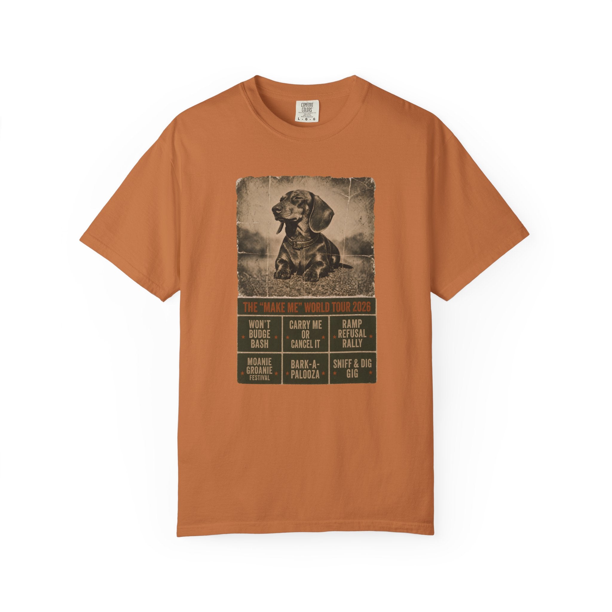 CONCERT POSTER Tee — Dog Lover T-Shirt