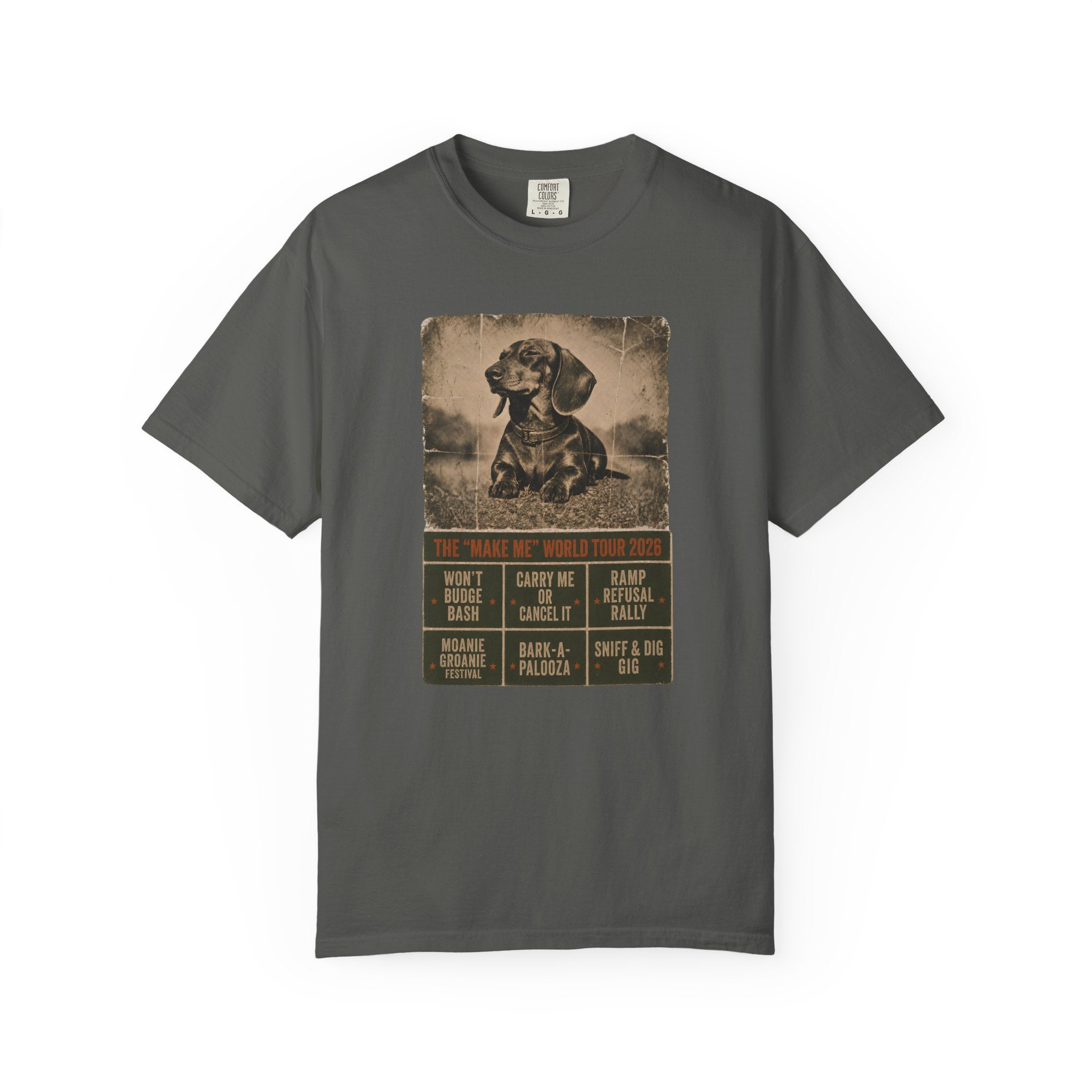 CONCERT POSTER Tee — Dog Lover T-Shirt