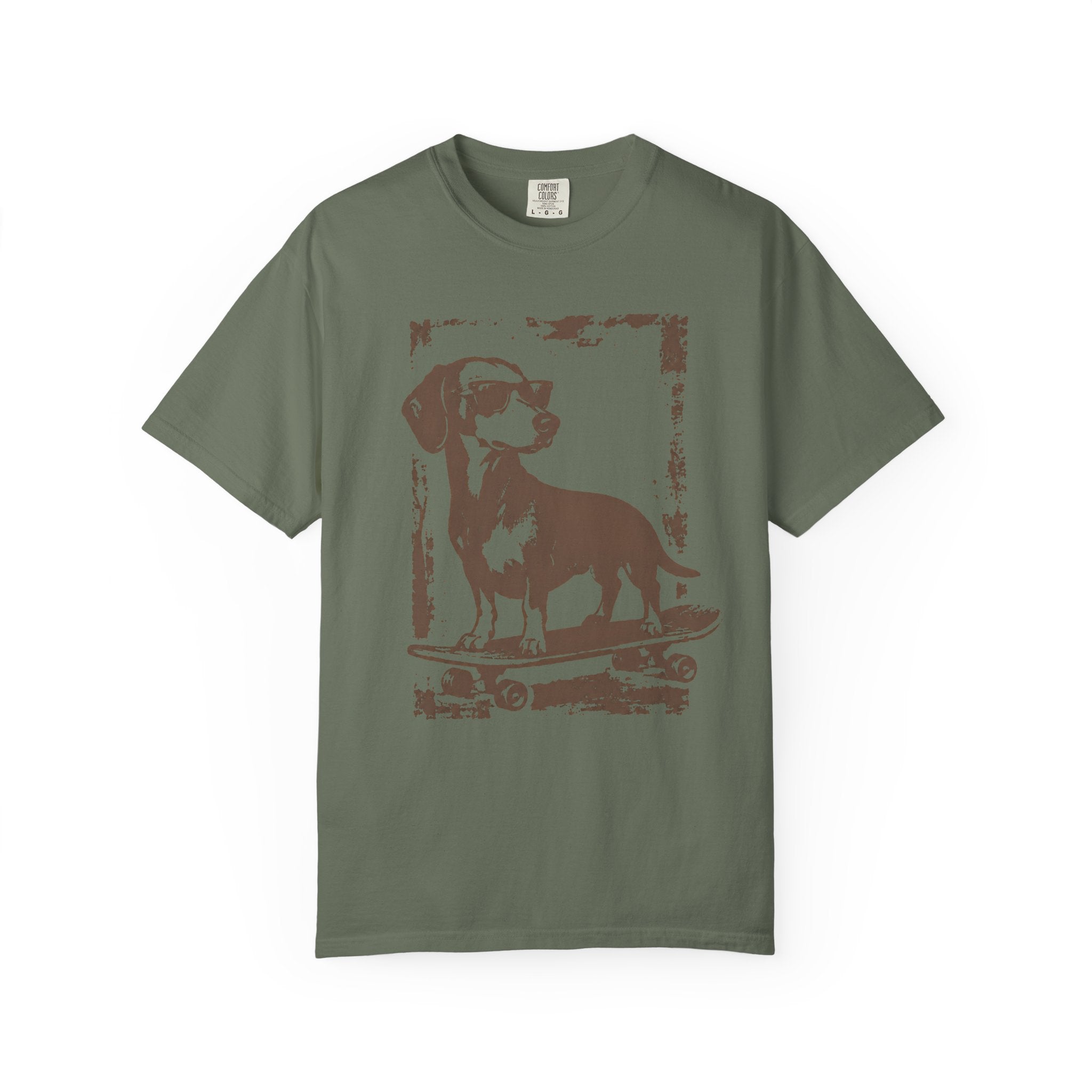 Skateboarding Dachshund T-Shirt