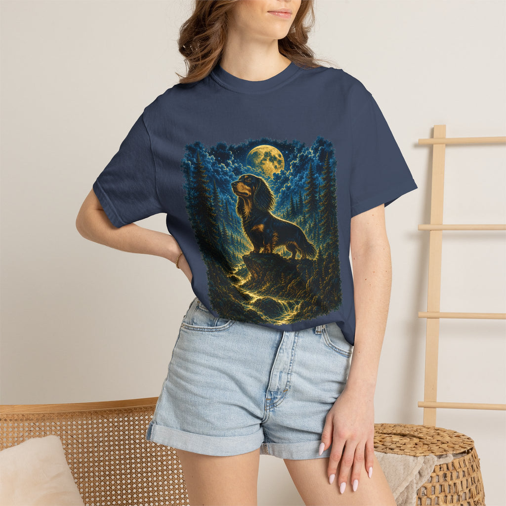Dachshund Moon T-shirt