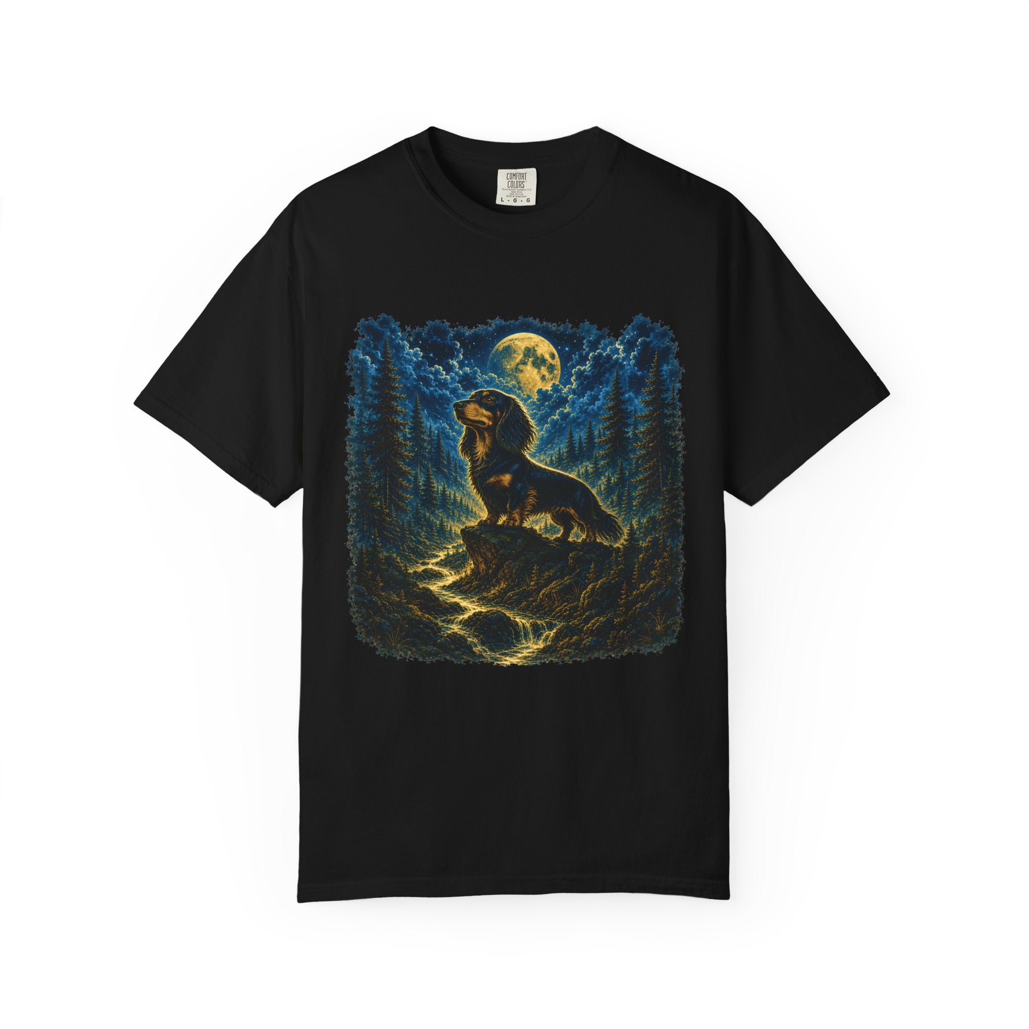 Dachshund Moon T-shirt