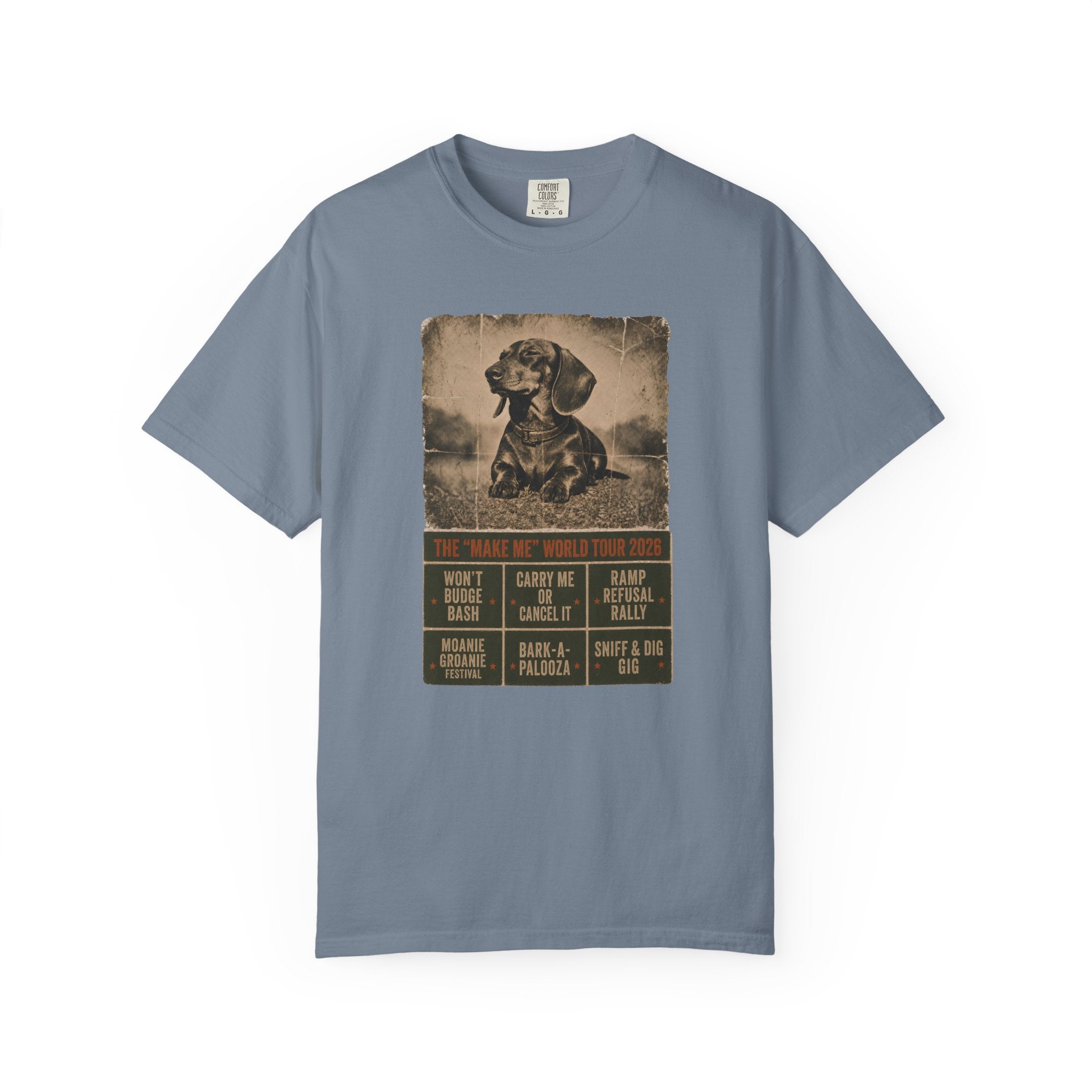 CONCERT POSTER Tee — Dog Lover T-Shirt