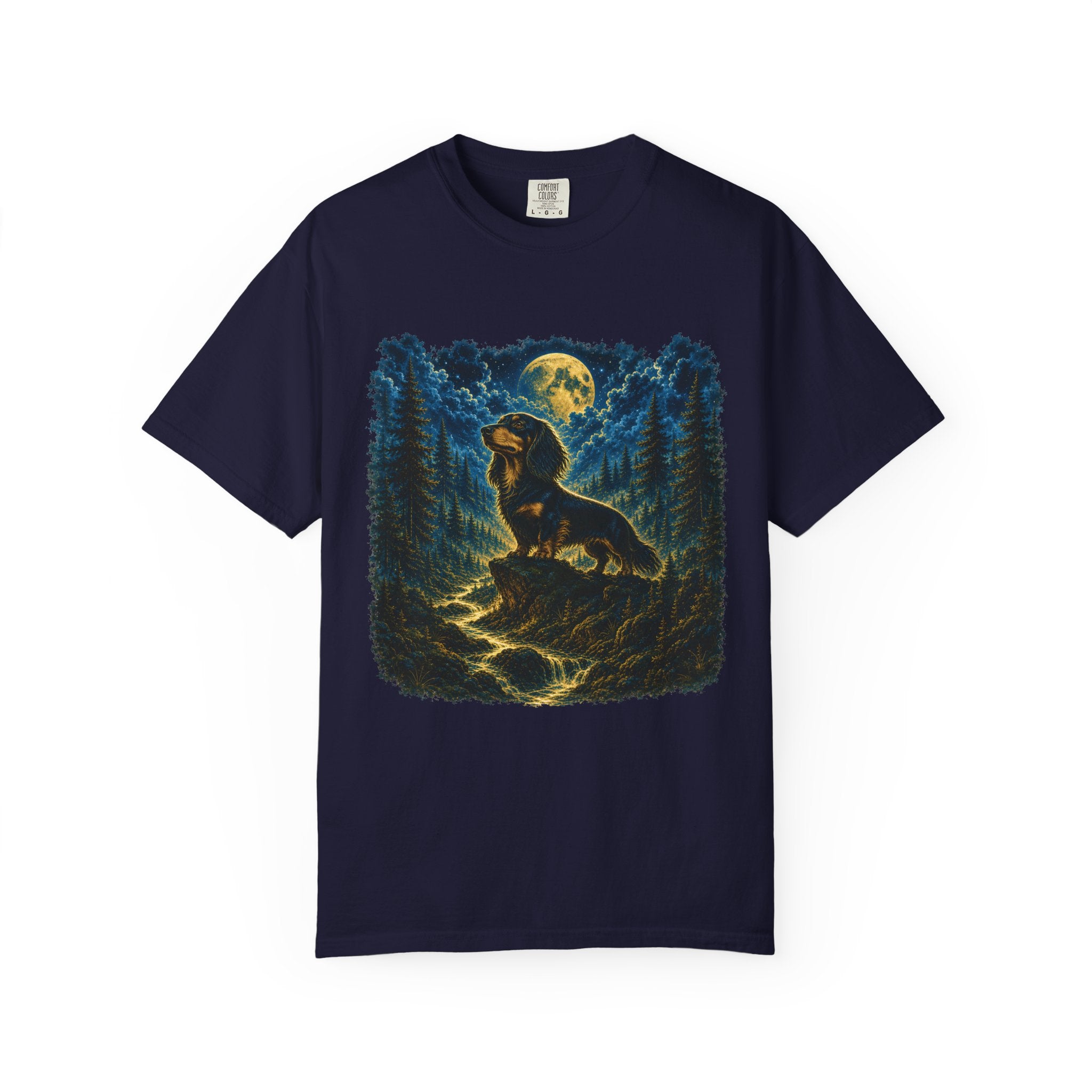 Dachshund Moon T-shirt