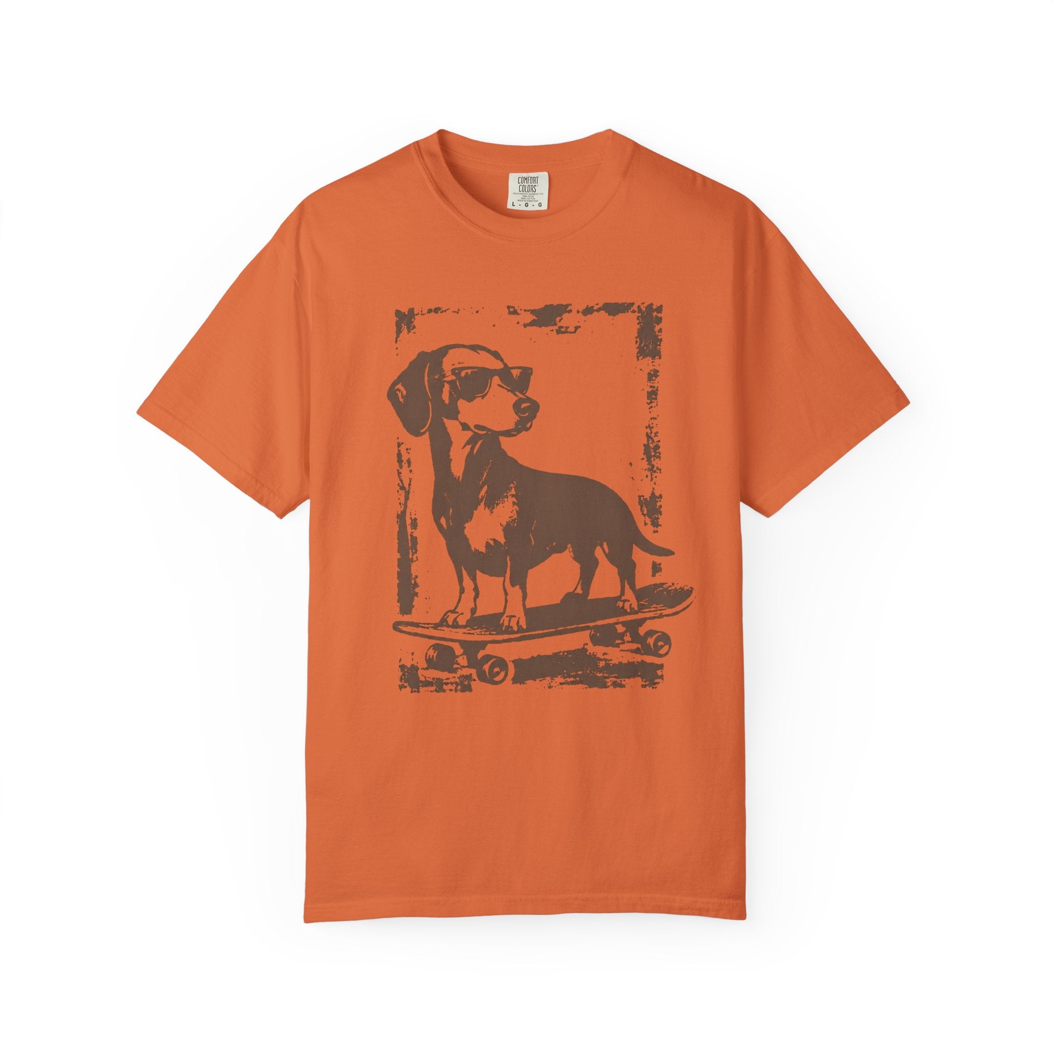 Skateboarding Dachshund T-Shirt