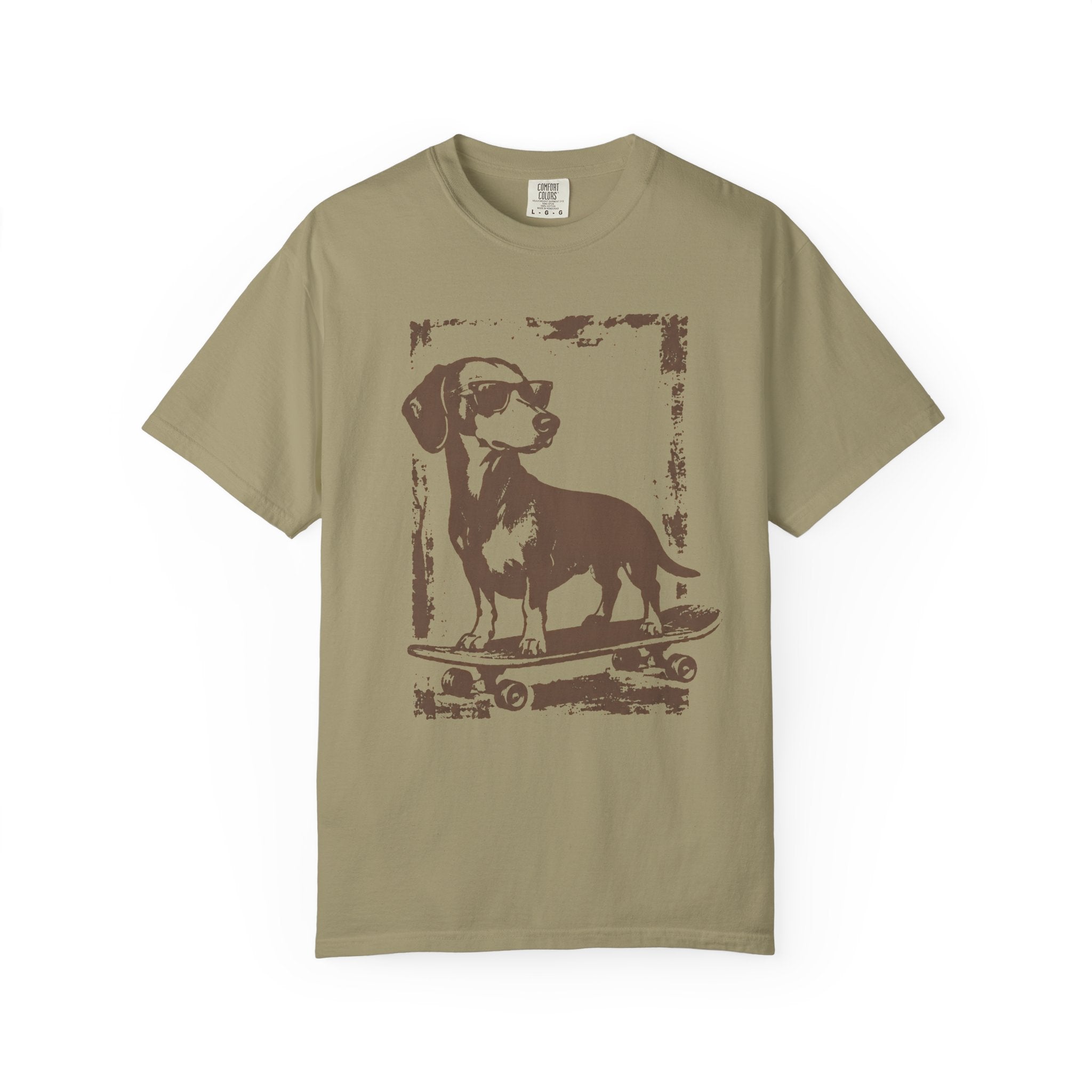 Skateboarding Dachshund T-Shirt