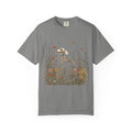 Dachshund Skeleton in Wildflowers T‑Shirt