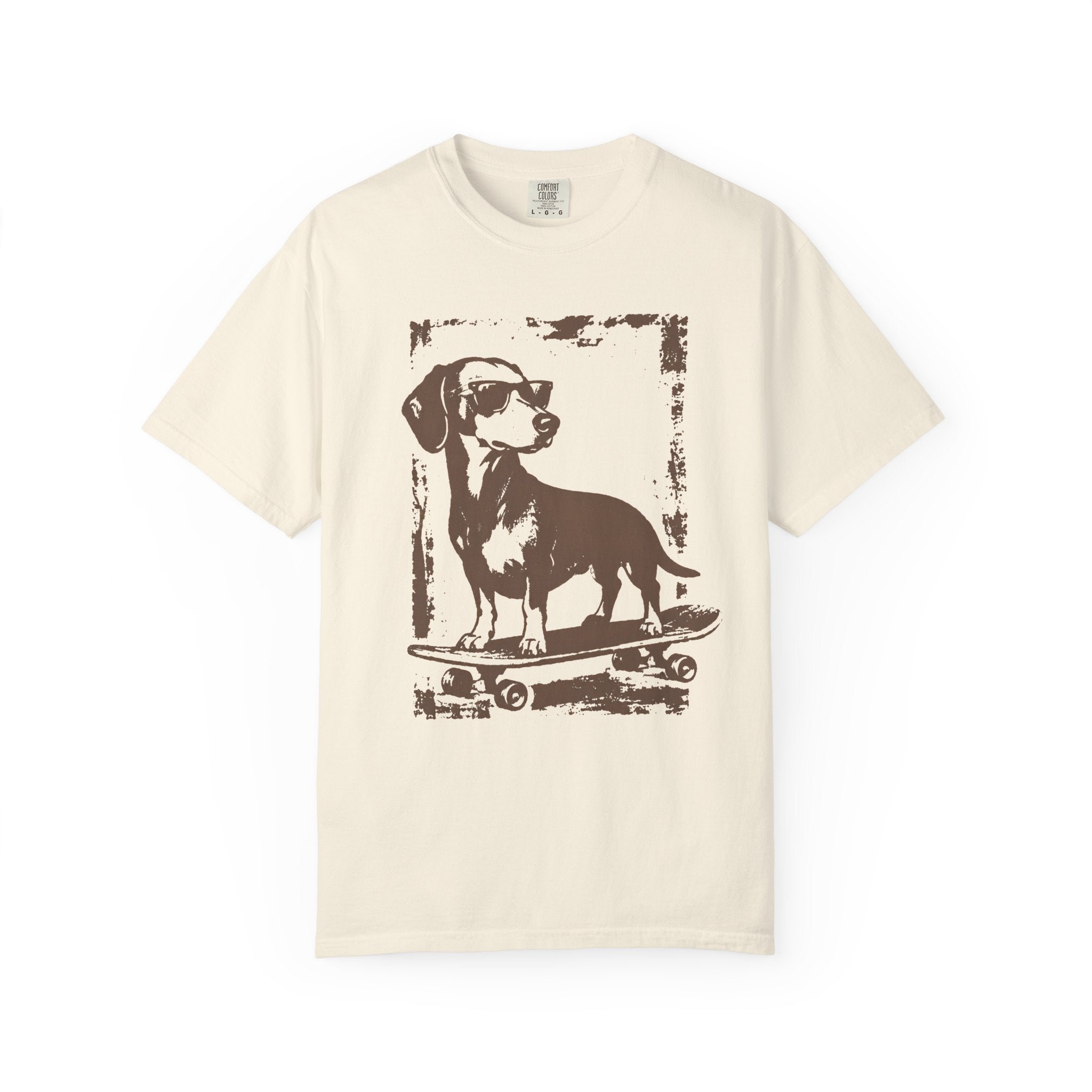 Skateboarding Dachshund T-Shirt