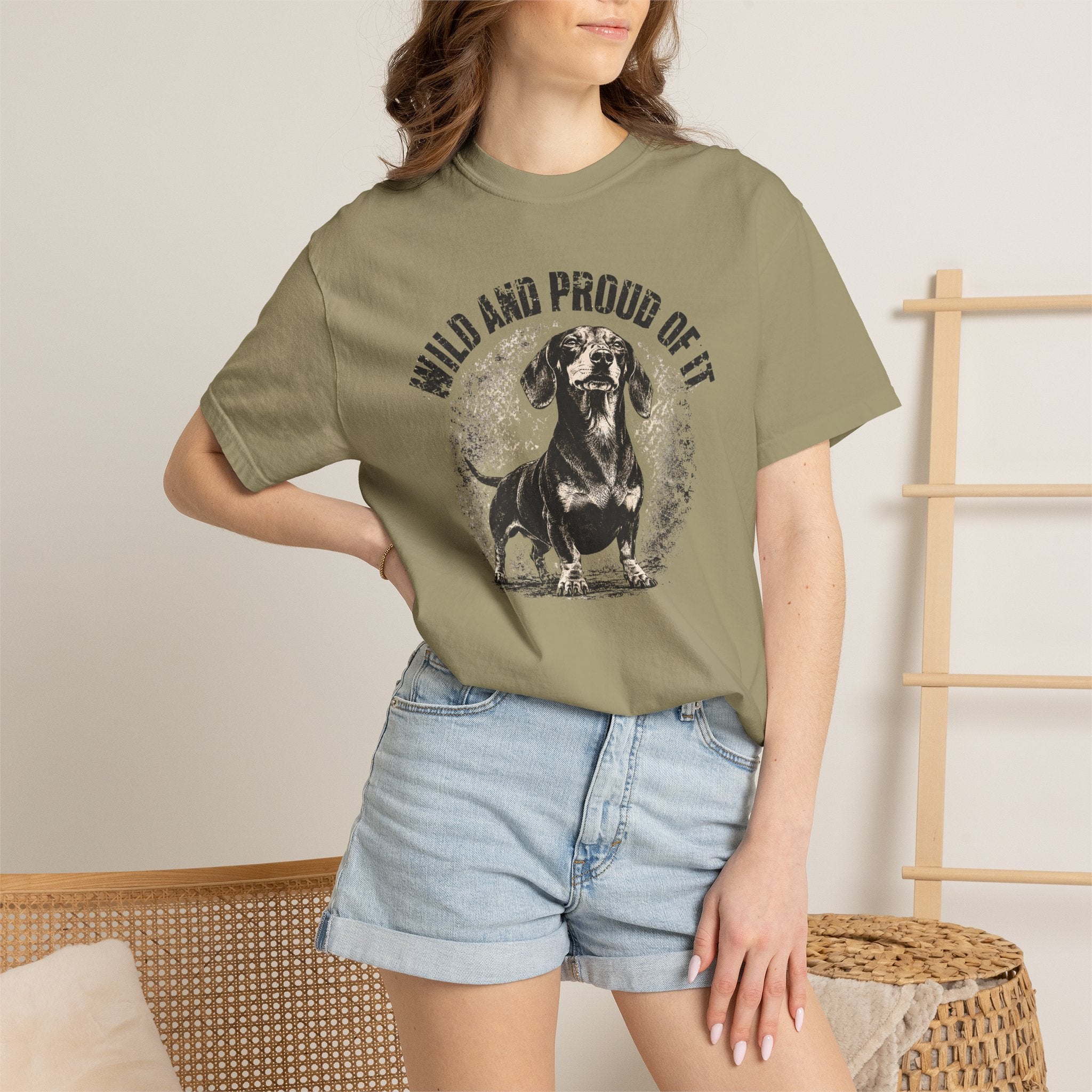 wild and proud of it — Dog Lover T-Shirt