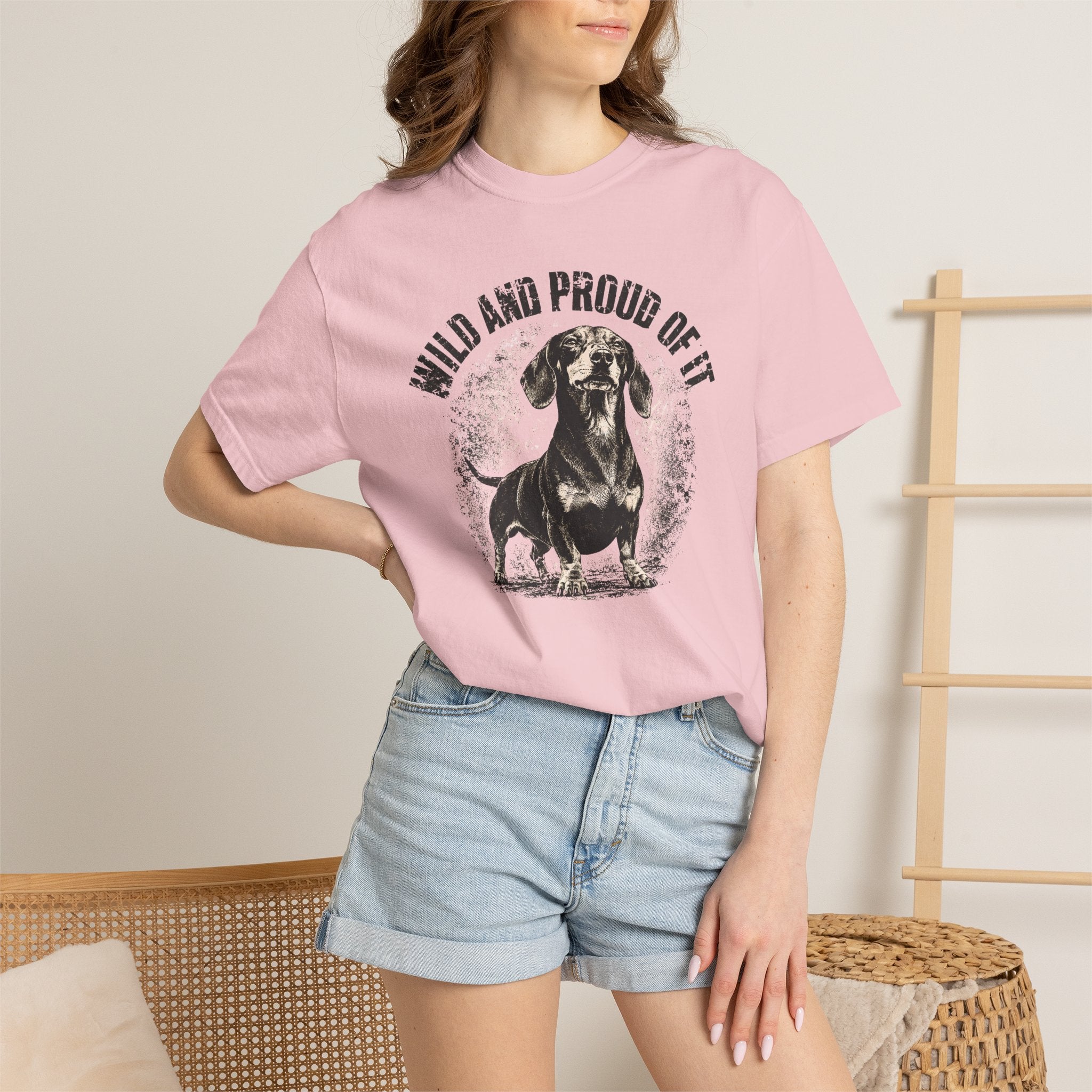 wild and proud of it — Dog Lover T-Shirt