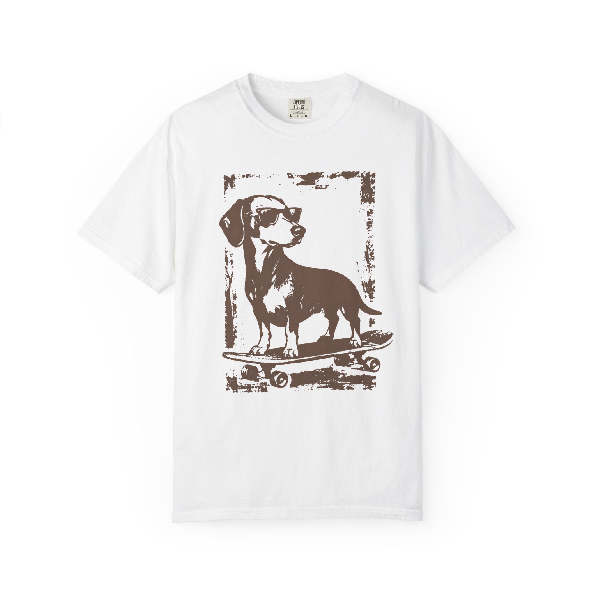 Skateboarding Dachshund T-Shirt