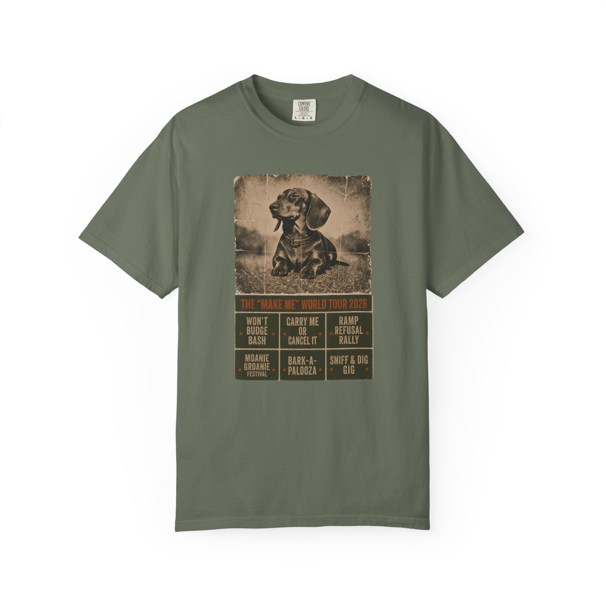CONCERT POSTER Tee — Dog Lover T-Shirt