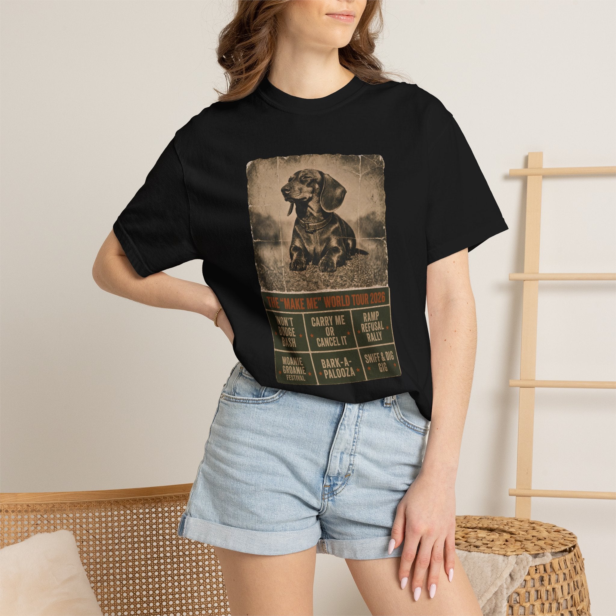 CONCERT POSTER Tee — Dog Lover T-Shirt