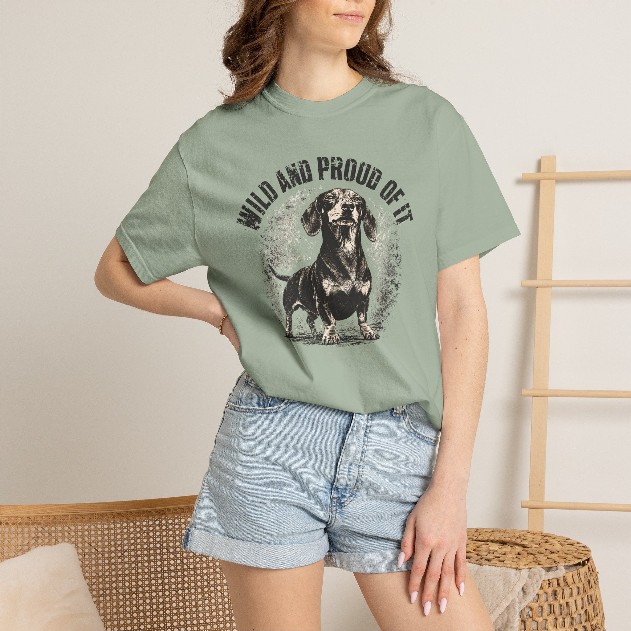 wild and proud of it — Dog Lover T-Shirt