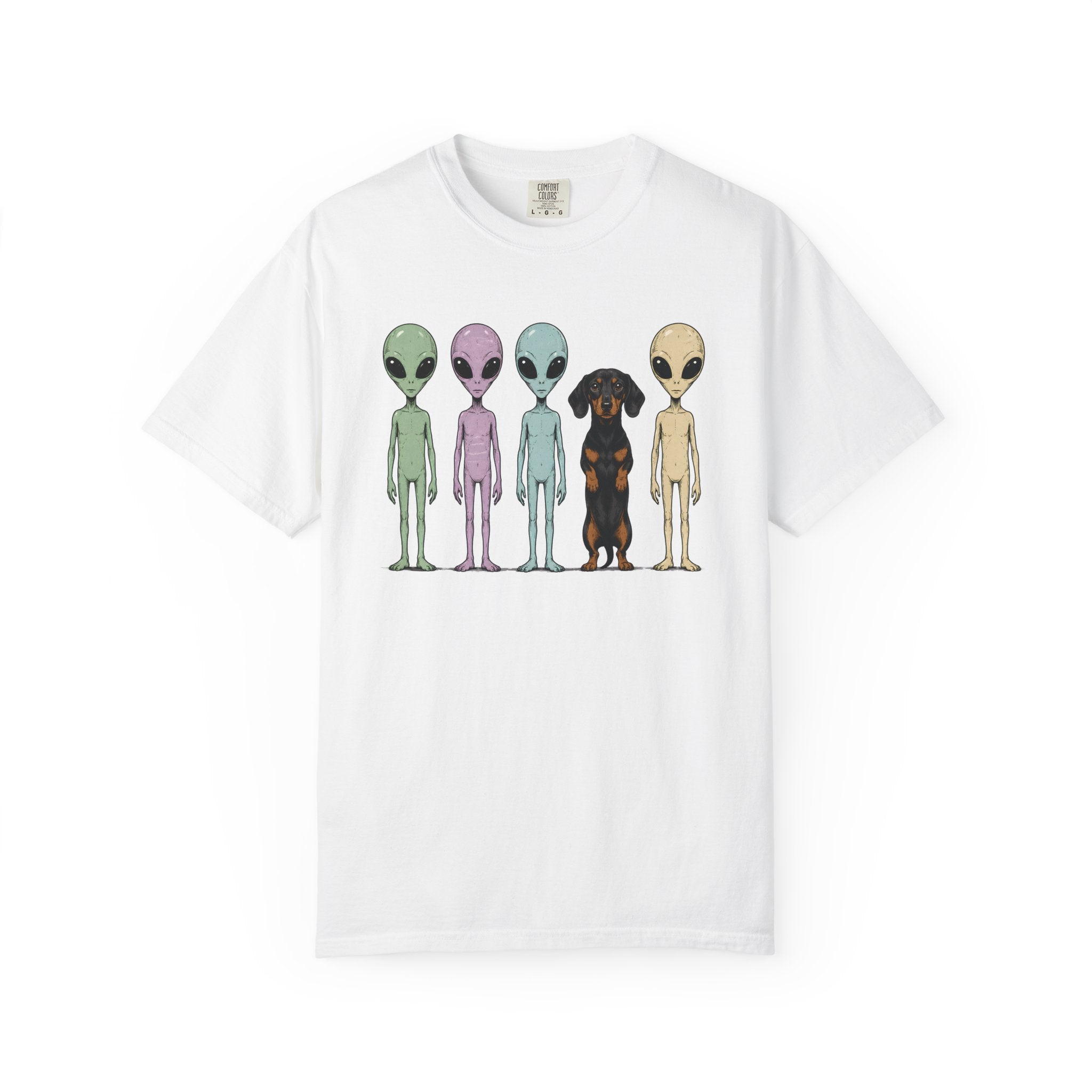 Dachshund Aliens T-shirt