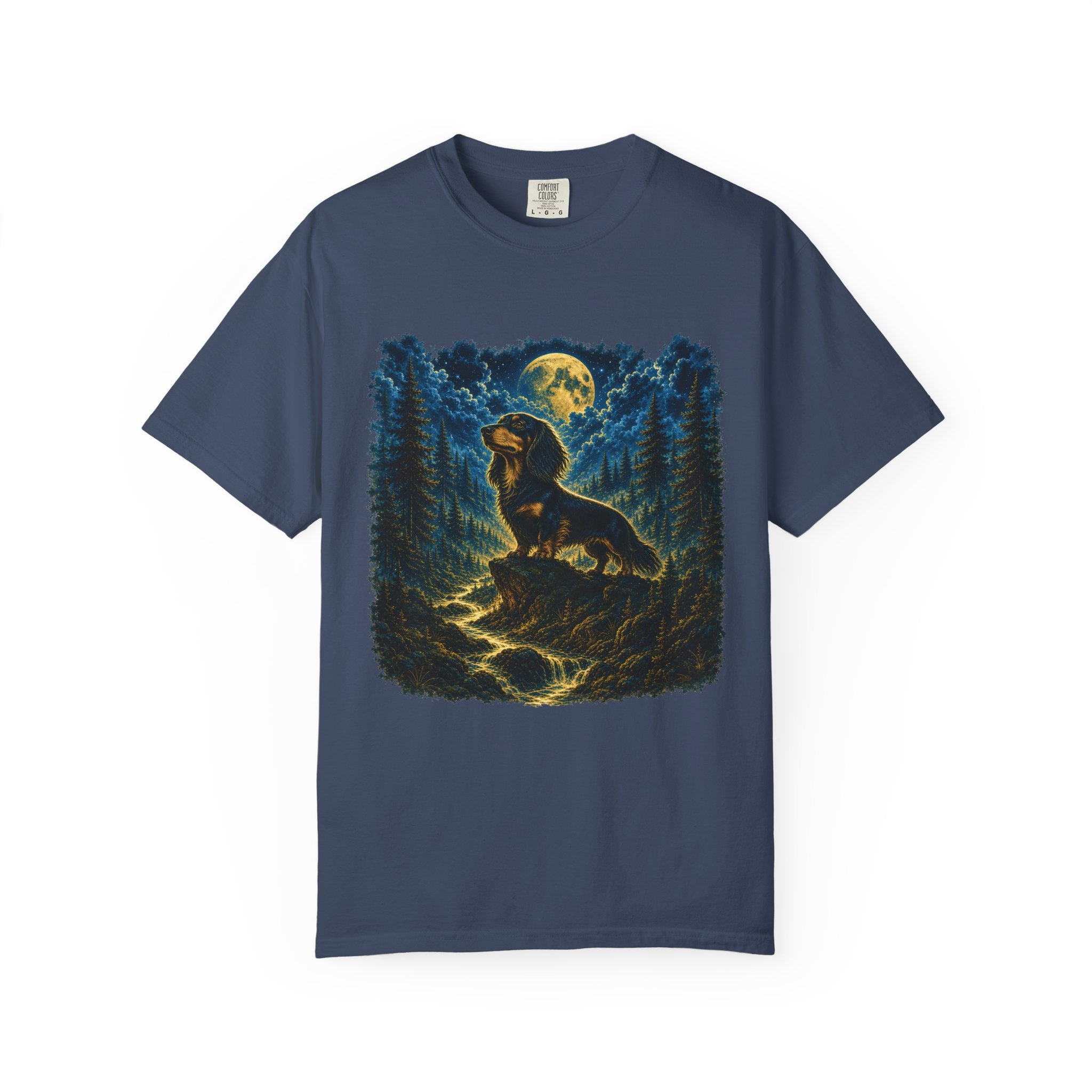 Dachshund Moon T-shirt