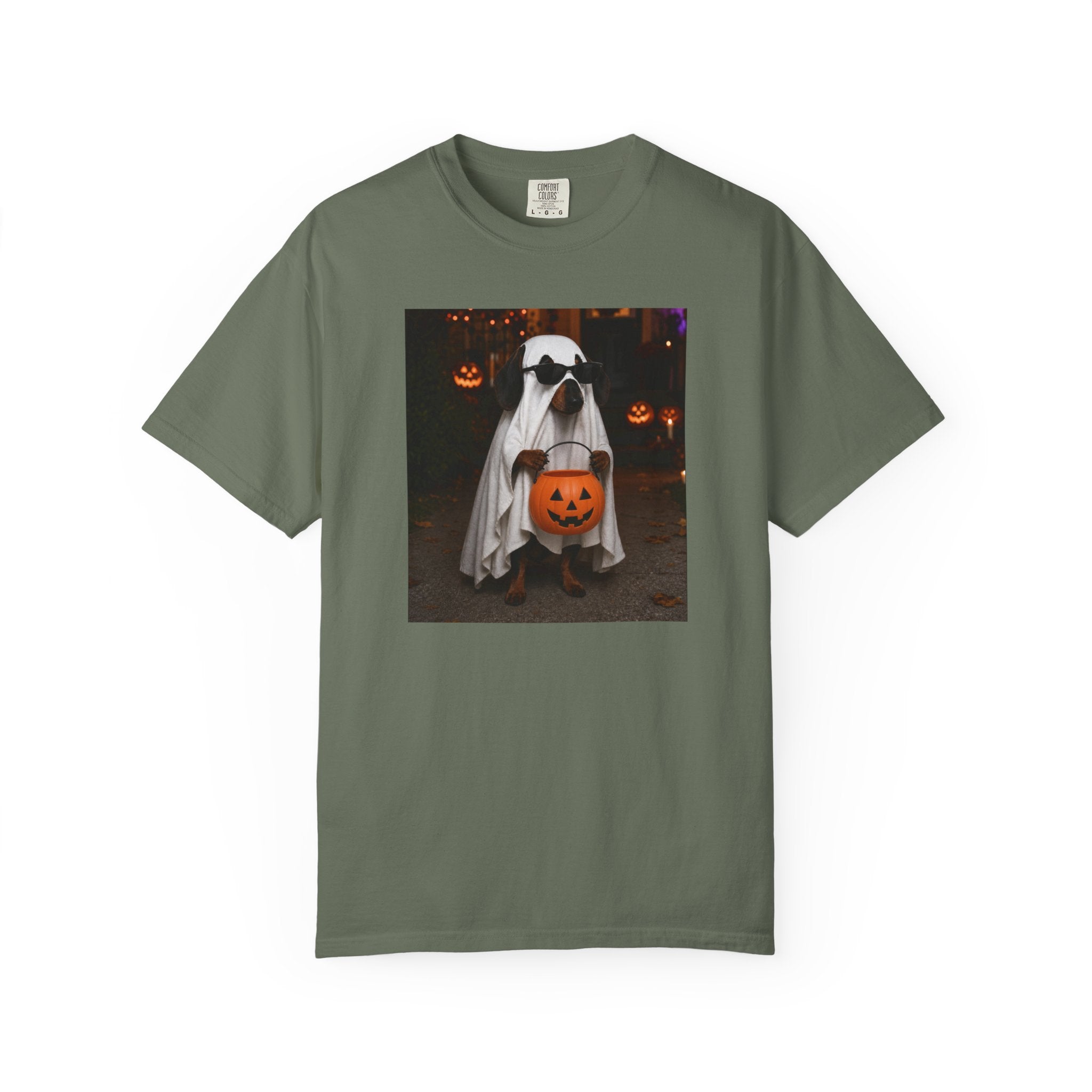 Dachshund Ghost Costume T-shirt