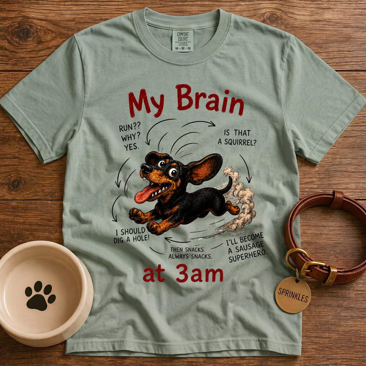 My Brain At 3AM T-Shirt