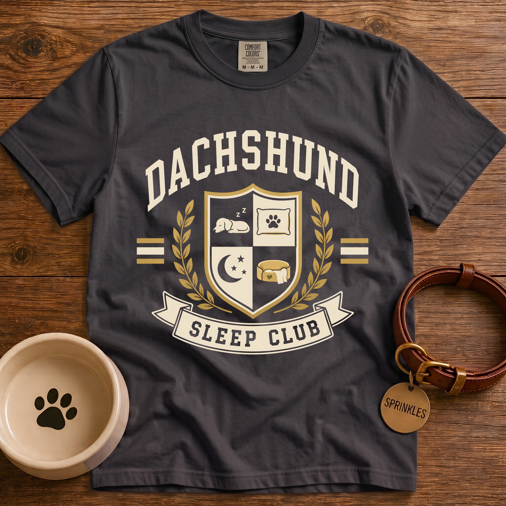 Dachshund Sleep Club T-Shirt