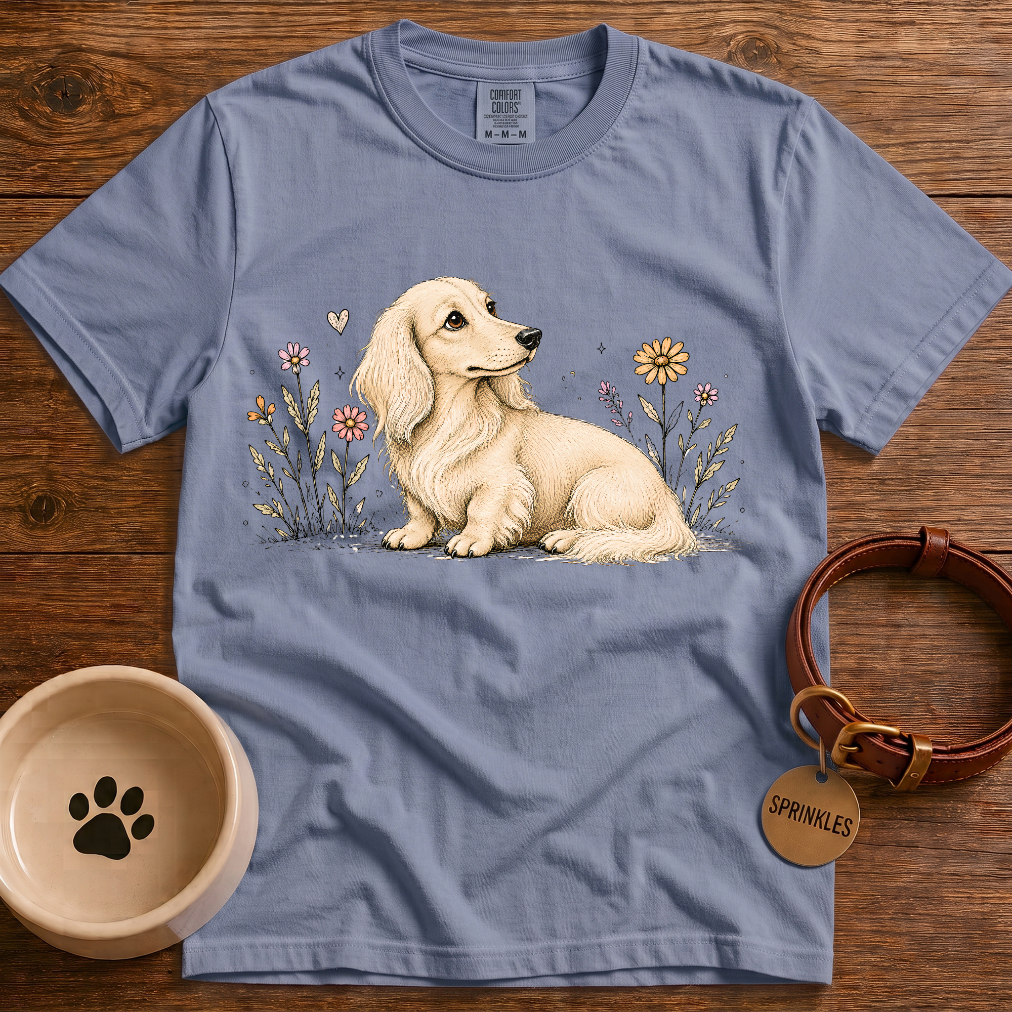 Whimsical Dachshund T-Shirt