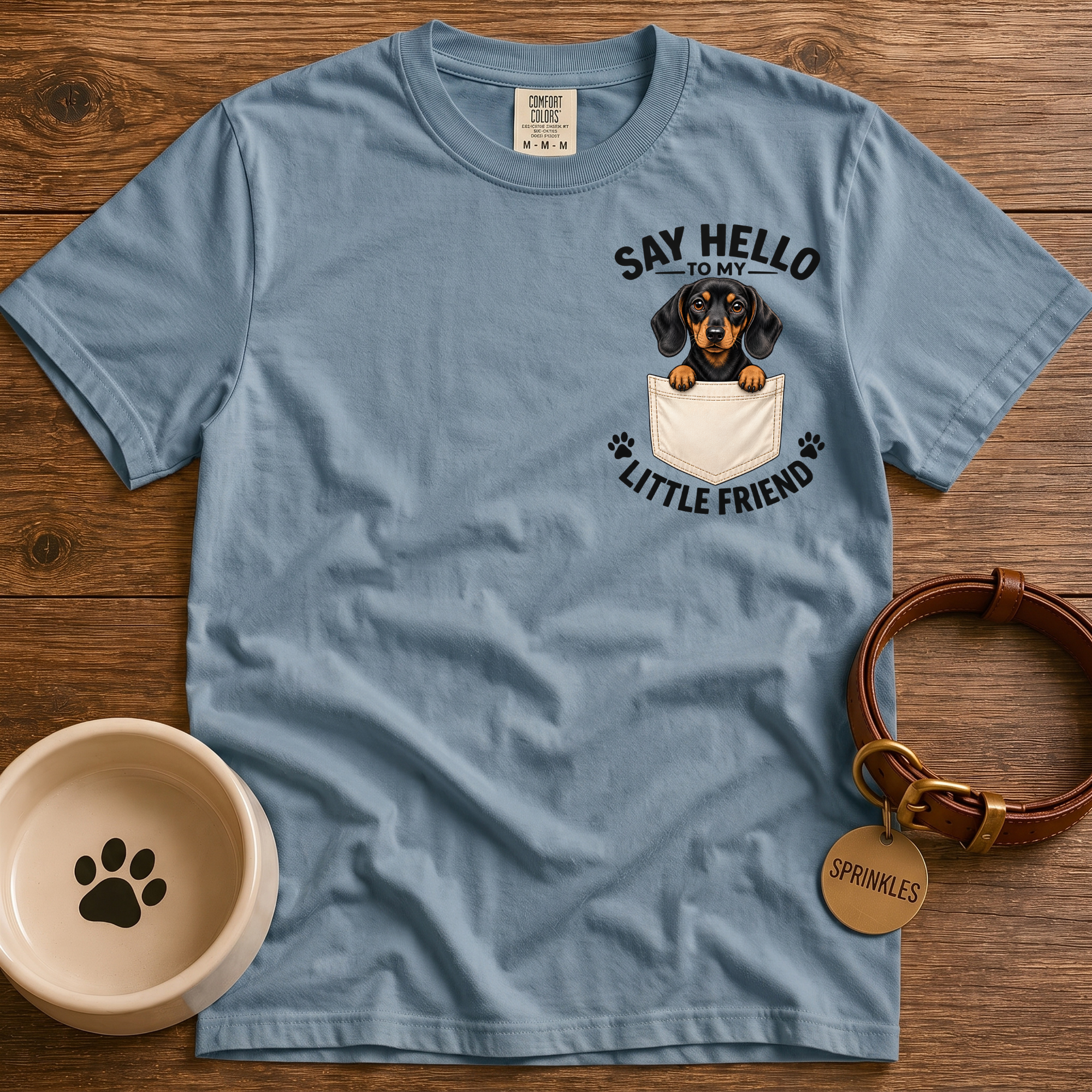 Frazzled Dachshund T-shirt