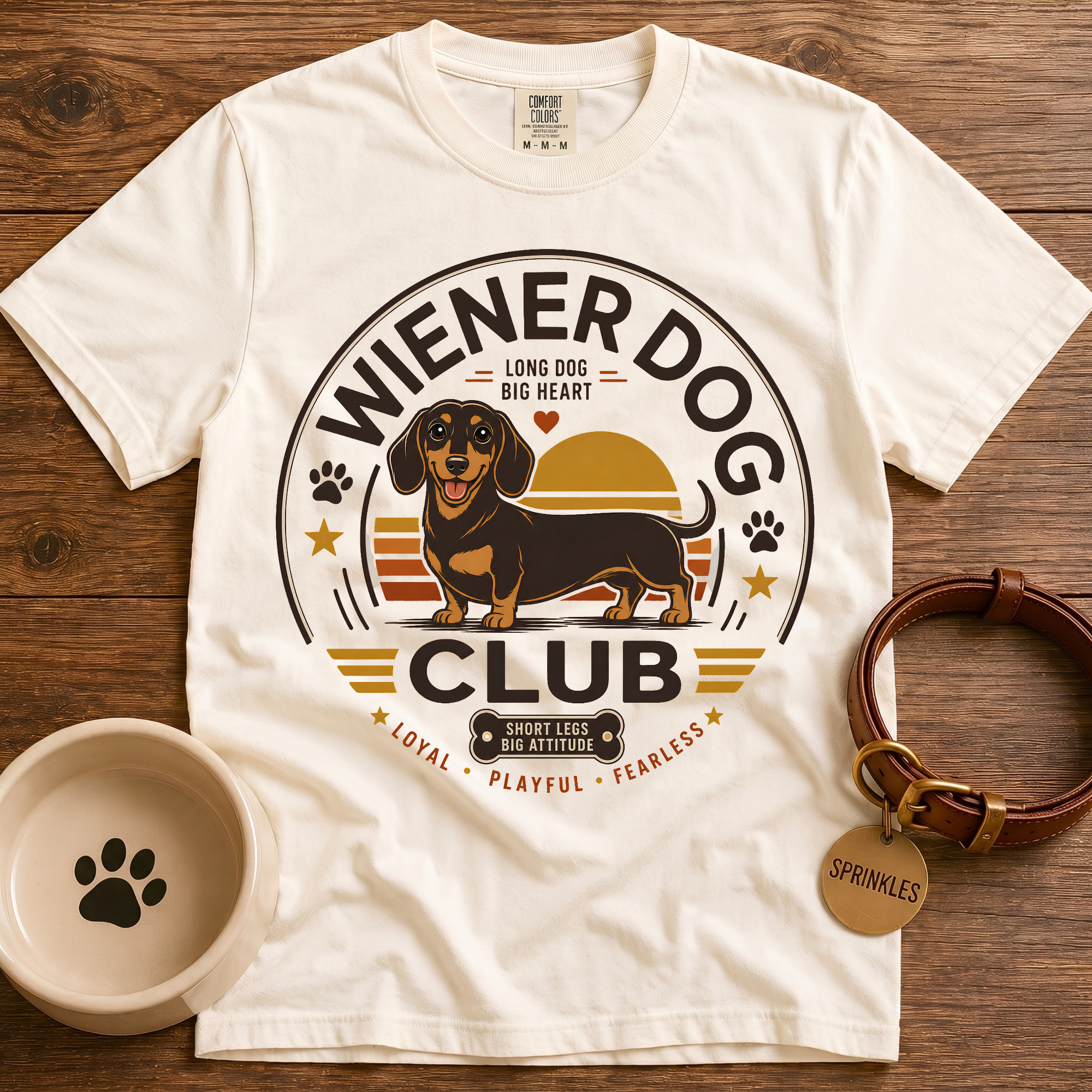 Wiener Dog Club T-shirt
