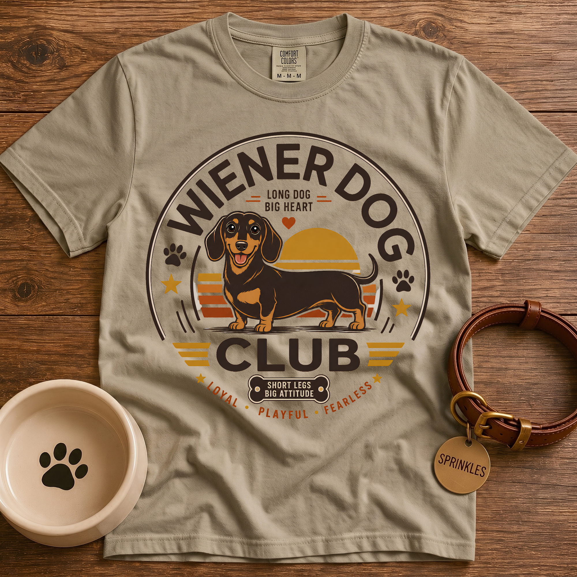 Wiener Dog Club T-shirt