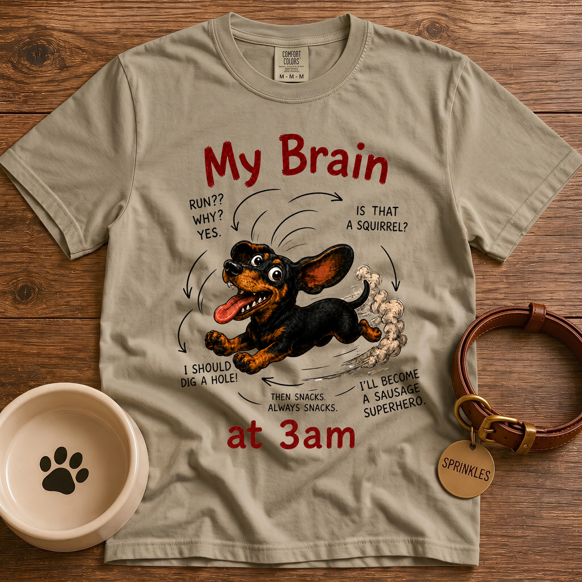 My Brain At 3AM T-Shirt