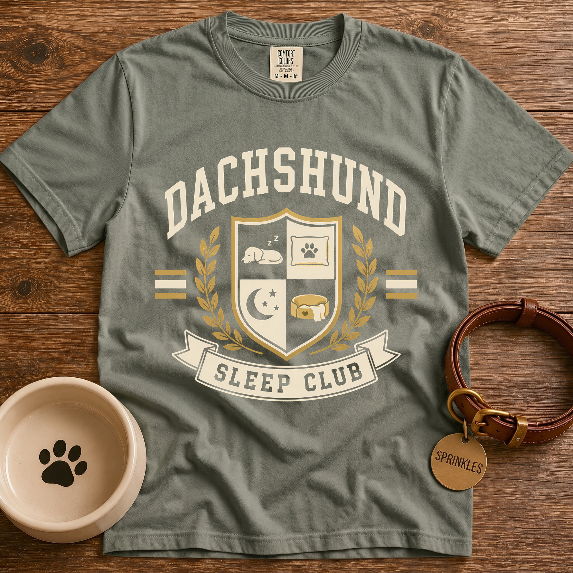 Dachshund Sleep Club T-Shirt