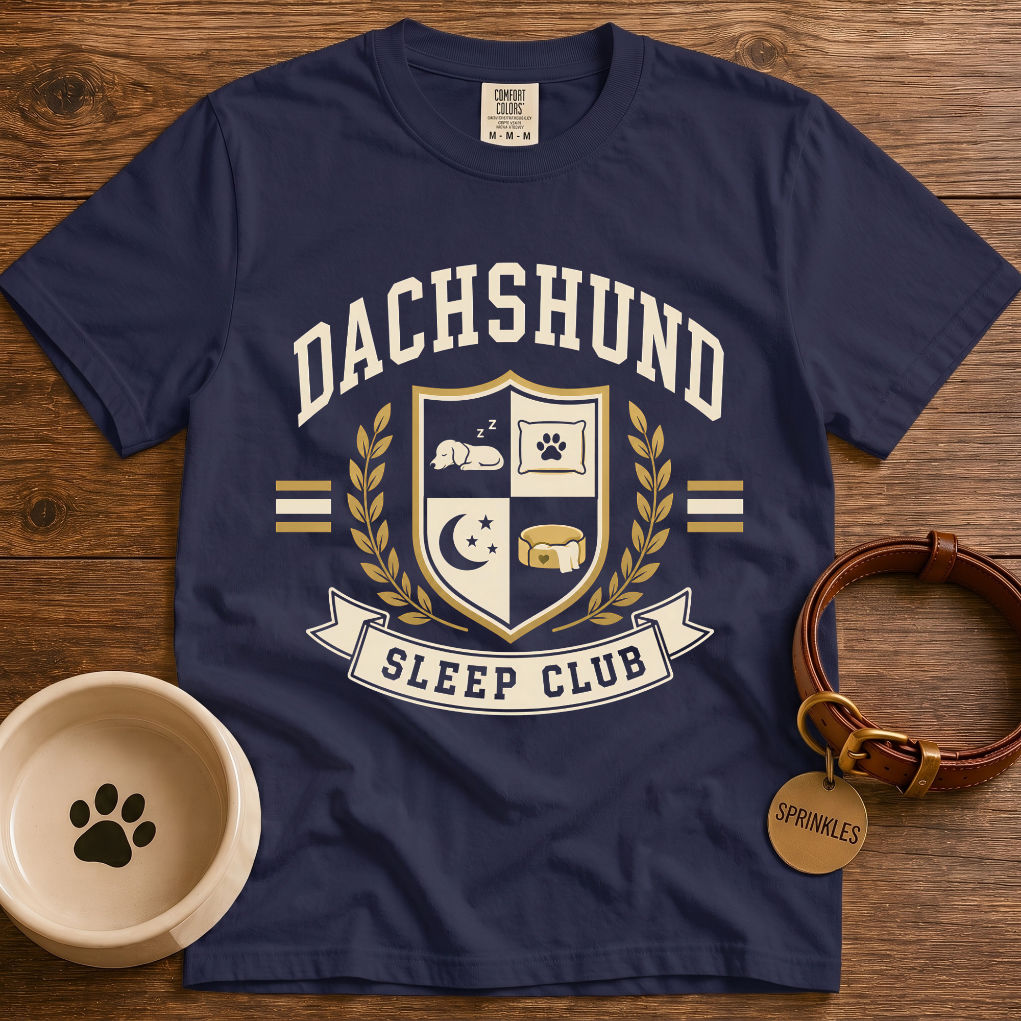 Dachshund Sleep Club T-Shirt