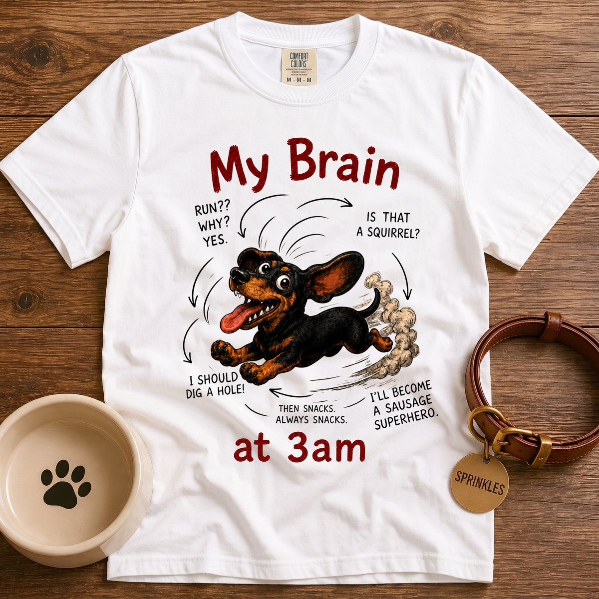 My Brain At 3AM T-Shirt